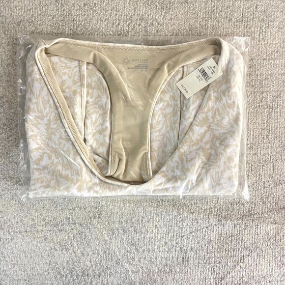 NWT Offline by aerie Cream Athletic Sports Bra‎ Ladies Size XL - Picture 2 of 12